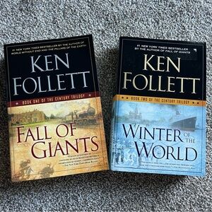 Ken Follett Winter of the World and Fall of Giants brand new books!